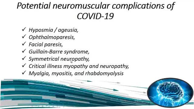 بیماری عصب و عضله در ICU به ویژه در پاندمی کووید-19 (Neuromuscular disorder)