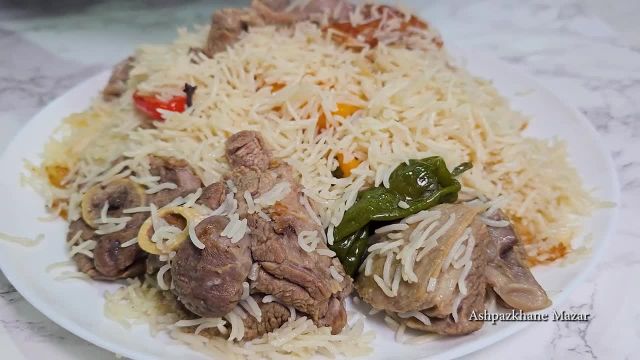 طرز تهیه کبسه گوشت عربی (پلو عربی) با طعمی بی نظیر