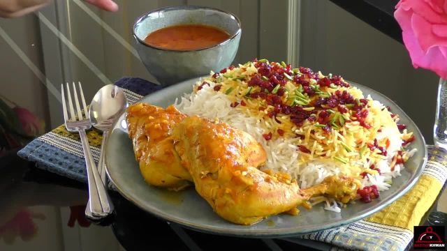 طرز تهیه زرشک پلو غذای خوشمزه و مجلسی ایرانی با دستور افغانی