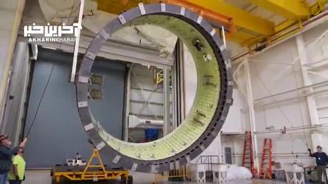 ویدئویی هیجان‌انگیز از آماده‌سازی موشک بزرگ ناسا برای ماموریت «آرتمیس 2»