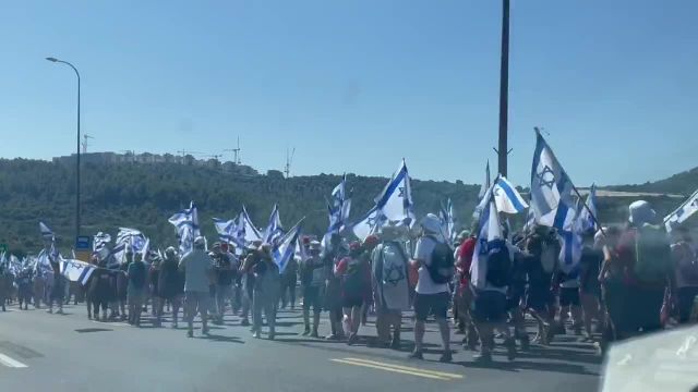 اعتراضات علیه نتانیاهو ادامه دارد