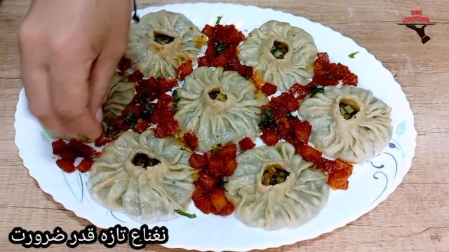 طرز پخت موموز بدون دیگ منتو خوشمزه و مخصوص به سبک مردم افغان