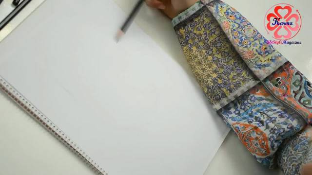 آموزش نقاشی چهره/طراحی با مداد