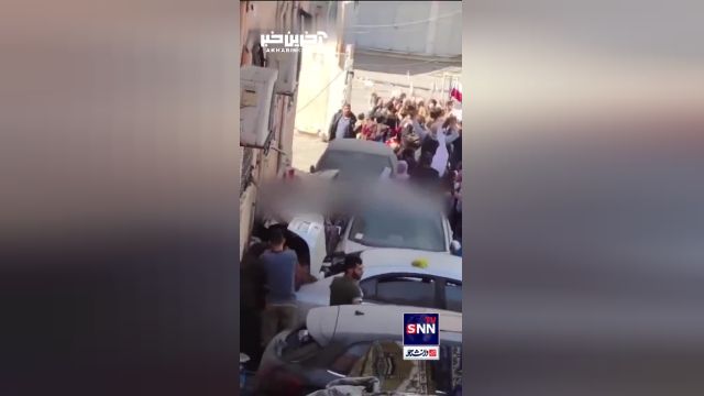 حمله به پرچم‌ های سفید در بیمارستان کودکان النصر غزه + فیلم