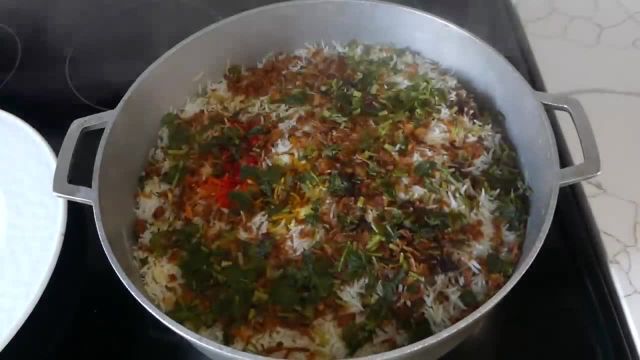 طرز تهیه برنج بریانی به سبک افغانی بریانی (بریانی گوشت گوسفند)
