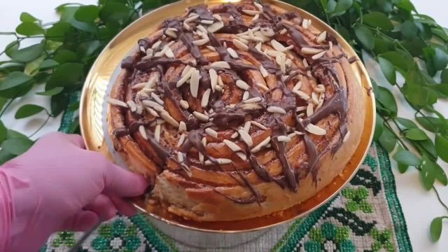 آموزش پخت کیک کنل بوله نوتلا خوشمزه و آسان
