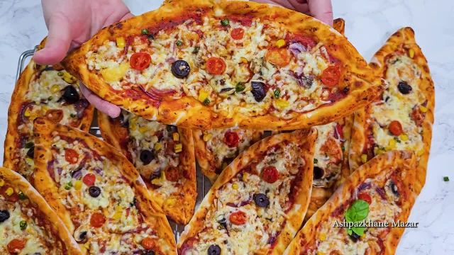 طرز تهیه پیزه افغانی غذای مجلسی افغان ها با دستور آسان
