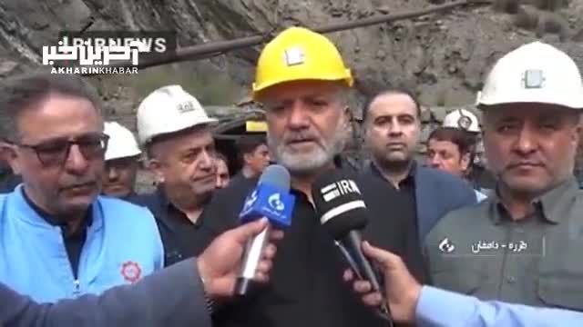 وزیر کار: نشت گاز دلیل حادثه معدن طزره بوده است