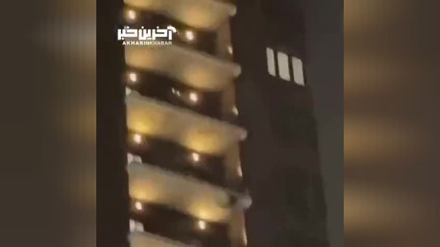 ویدیوی تکان‌دهنده: سقوط مرد جوان از طبقه 24 برج در مسکو