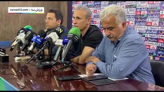 یحیی گل محمدی: متاسفانه نگاه سرمایه‌گذاری در فوتبال نداریم