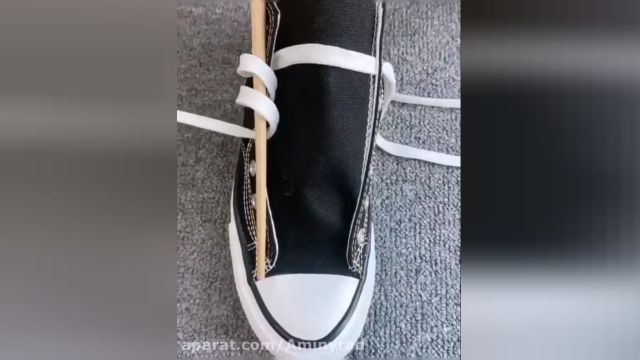 ایده جالب برای بستن بند کفش