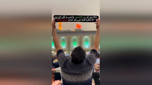 مداحی زیبای سید رضا نریمانی چشمامو میبندم || محرم 1402