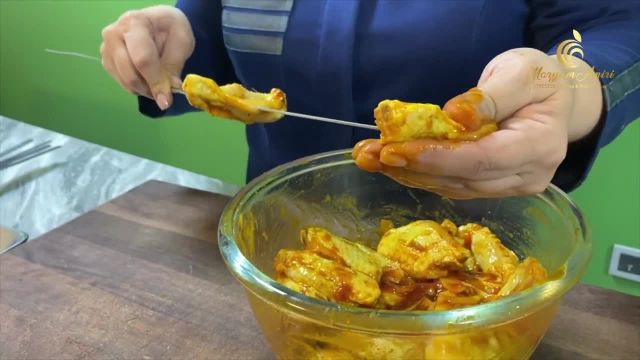 طرز تهیه خوشمزه ترین بال مرغ کبابی به روش رستورانی
