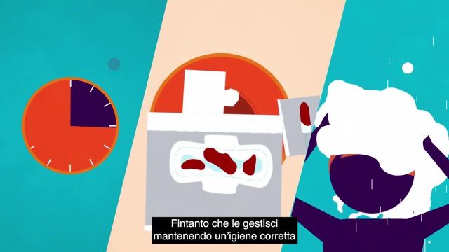 پریود و قاعدگی به زبان ایتالیایی