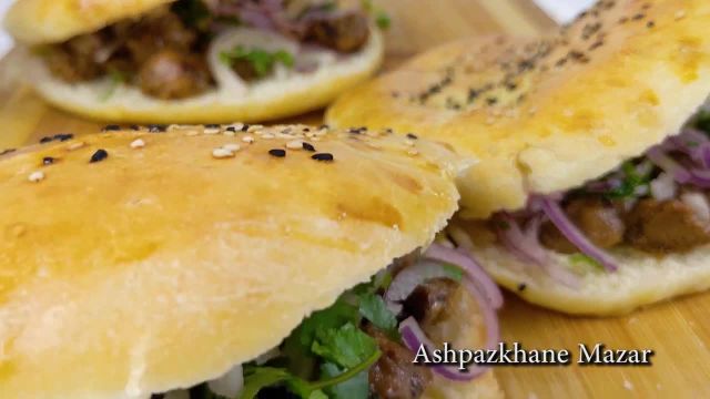 طرز تهیه کباب نرم و آبدار دیگی با نان فوق العاده خوشمزه به سبک افغانی