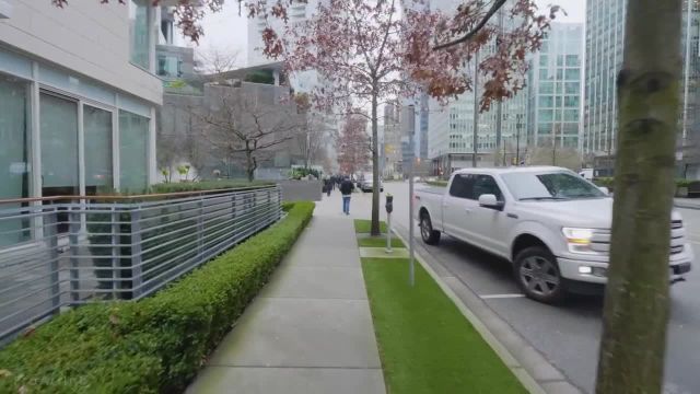 تور پیاده‌ روی مجازی در مرکز شهر ونکوور، کانادا | پیاده‌ روی در شهر