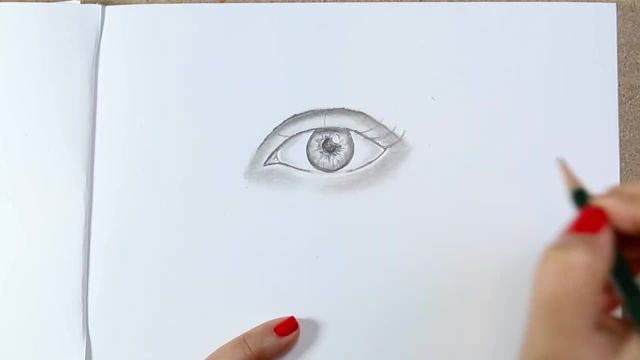 آموزش طراحی چشم با مداد برای هنرجویان