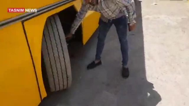 قاچاق سوخت با اتوبوس شرکت واحد در شهرری | ویدیو