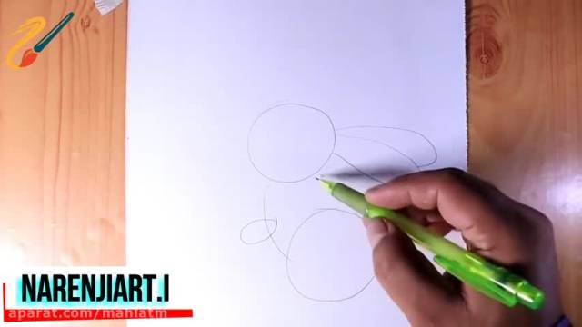 آموزش نقاشی حیوانات |طراحی خرگوش