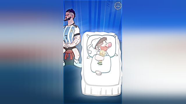اکشن و هیجان خواب ستاره های فوتبال در قالب انیمیشن!