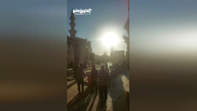 تخلیه گلزار شهدای کرمان و اطراف مسجد صاحب الزمان: راهنمایی و خدمات حمل و نقل