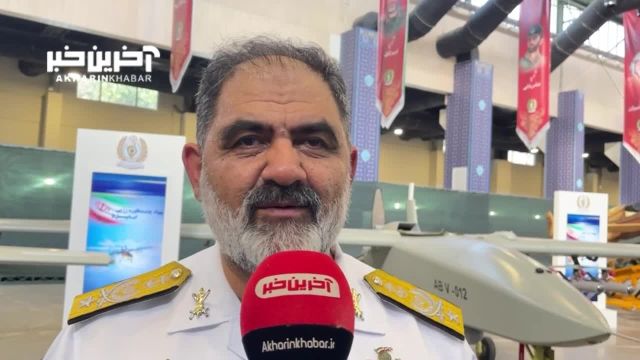 اعلام زمان رونمایی ناو هواپیمابر ایرانی از زبان فرمانده نیروی دریایی