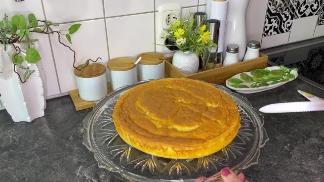 آموزش کیک اسفنجی معروف به کیک جادویی با طعم بهشتی