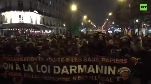 اعتراضات علیه قانون جدید مهاجرت در فرانسه: صدای مردم را بشنوید