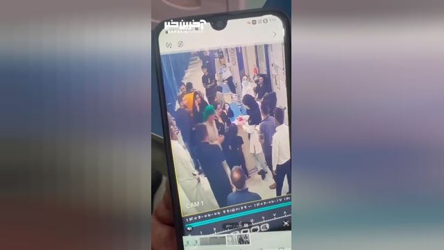 ویدئوی حمله به پزشک اورژانس بیمارستان سوسنگرد