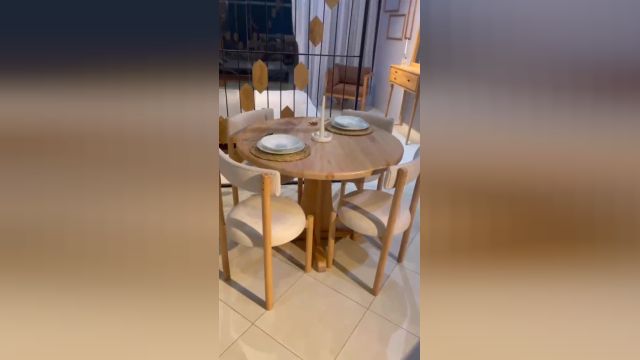 میز ناهارخوری چوبی جدید