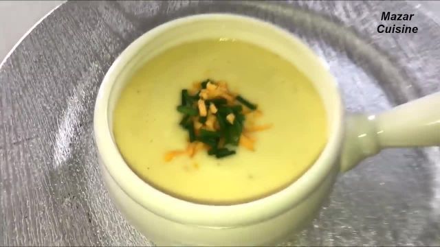 طرز تهیه سوپ سیب زمینی ( کچالو ) به روش رستورانی