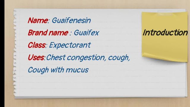 هر آنچه باید در مورد گایافنزین Guaifenesin بدانید! | درمان سرفه های خلط دار!