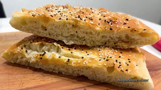 روش پخت نان ساده و خوشمزه برای صبحانه به روش افغانی