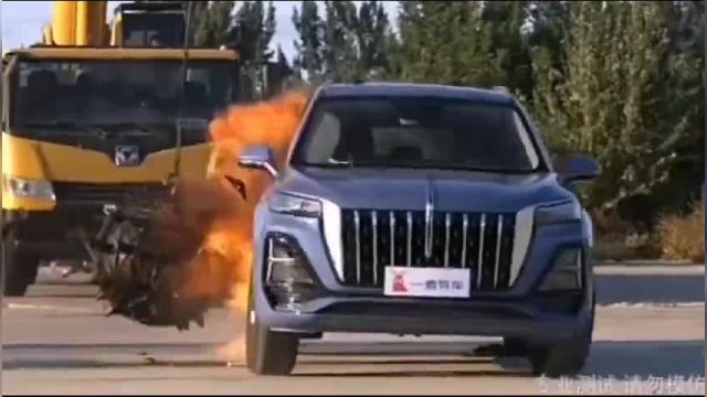 آزمایش گوی آتشین خودرو برقی در استفاده مقامات ارشد چینی - ویدیو حاکی از قدرت و کارایی آن