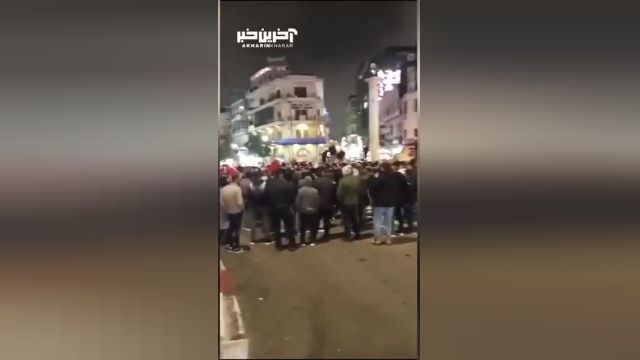 تظاهرات قوی در مرکز رام‌الله به مناسبت محکومیت ترور صالح العاروری