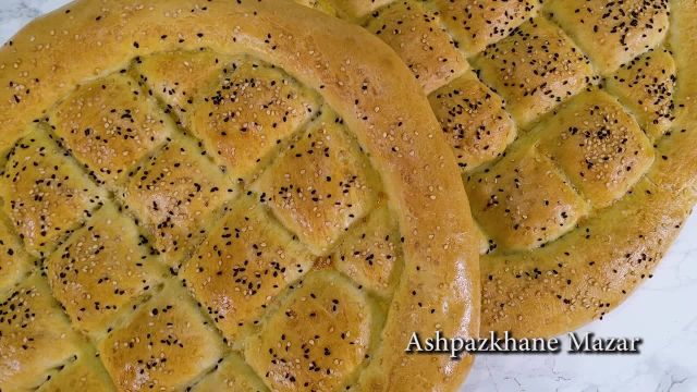 طرز پخت نان ترکی خوشمزه و بی نظیر با دستور افغانی