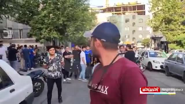 استقبال هواداران استقلال از ورود علیرضا بیرانوند | ویدیو