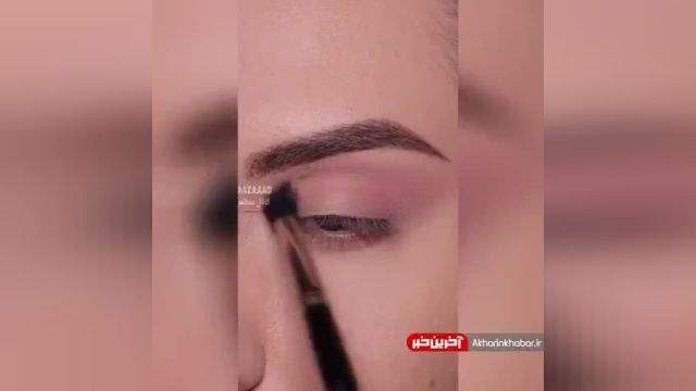 آموزش آرایش چشم ساده و جدید در خانه  | ویدیو