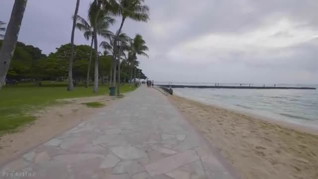 فیلم آرامش بخش طبیعت از سواحل جزیره اوآهو، هاوایی | قسمت 1
