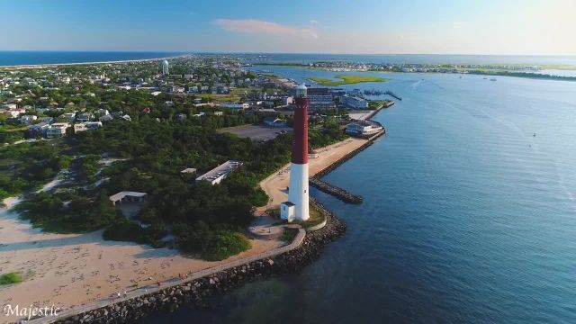 ویدیویی چشم نواز از جزیره ساحلی پارک، فانوس دریایی بارنگات
