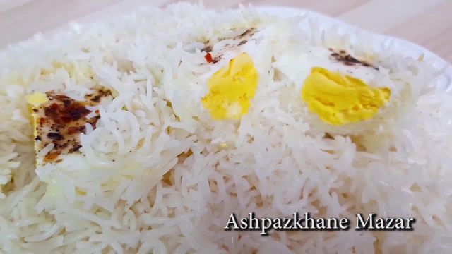 طرز تهیه چلو تخم دار افغانی فوق العاده خوشمزه و پر طرفدار