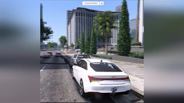 ماشین هیوندای الانترا 2021 برای بازی GTA V