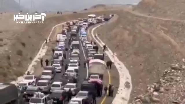 ترافیک سنگین خودرو ها پس از کوچ 90 هزار آواره ارمنی
