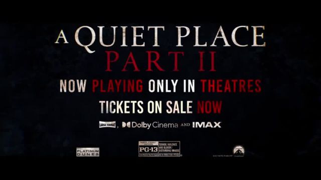 تریلر فیلم مکانی ساکت 2 A Quiet Place Part II 2020