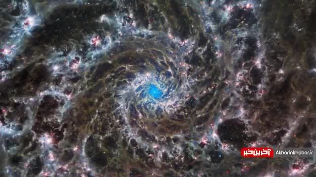 جدیدترین تصاویر جیمز وب از ابرهای تشکیل‌دهنده ستاره | ویدیو