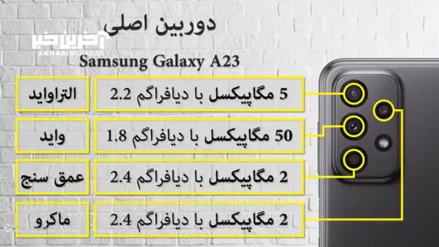 گوشی‌ های سامسونگ | مقایسه بین گوشی‌ های سامسونگ Galaxy A24 4G ، Galaxy A23 و Galaxy A22