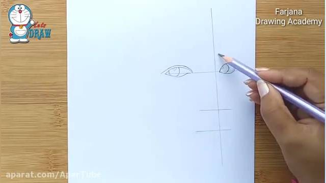 ویدیو- اموزش طراحی چهره با مداد