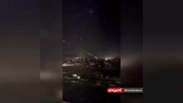 گردباد در آمریکا 7 نفر را به کام مرگ کشاند | ویدیو