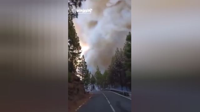 26 هزار نفر در اثر آتش سوزی در اسپانیا تخلیه شدن