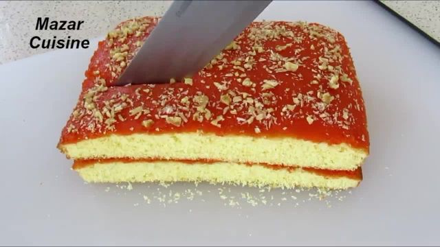 طرز تهیه کیک زردک یا هویج افغانی به سبک قنادی